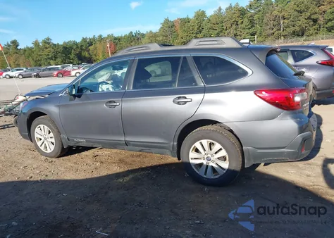 2018 Subaru Outback 2.5I Premium z USA, uszkodzony, nr VIN 4S4BSACC7J3345567